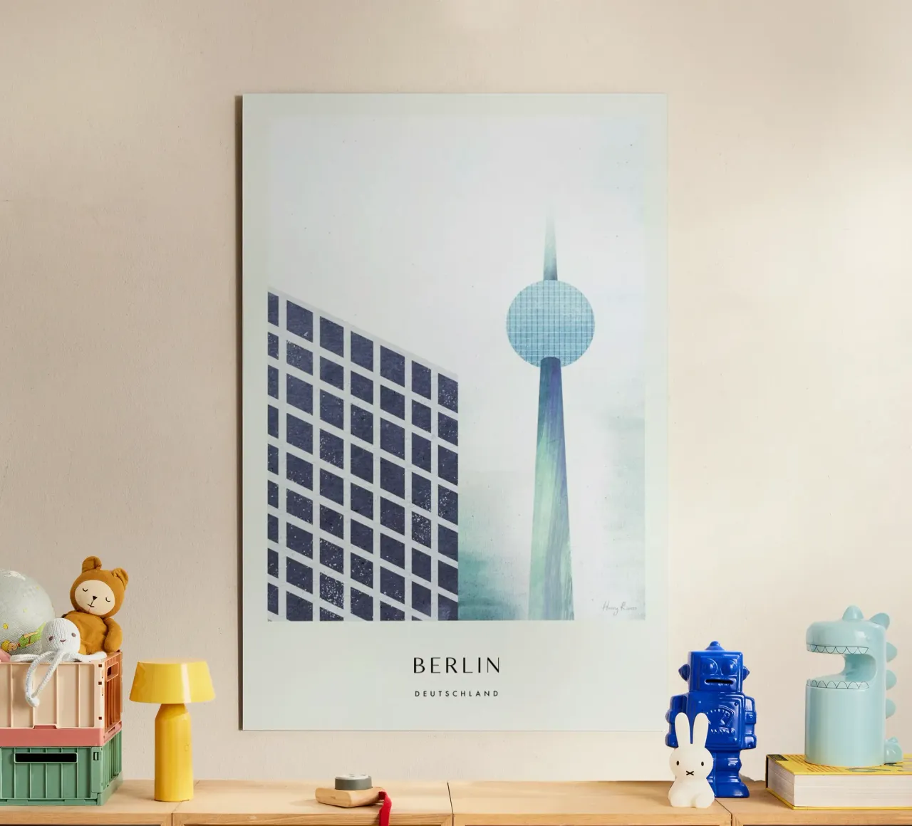 Berlin - Series II alluminio dibond da Henry Rivers