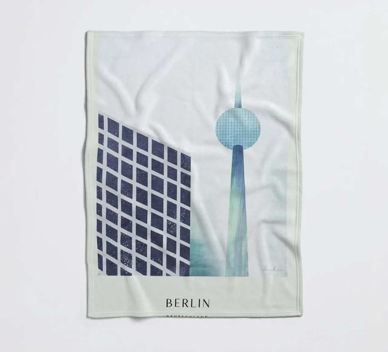 Berlin - Series II coperta in pile da Henry Rivers