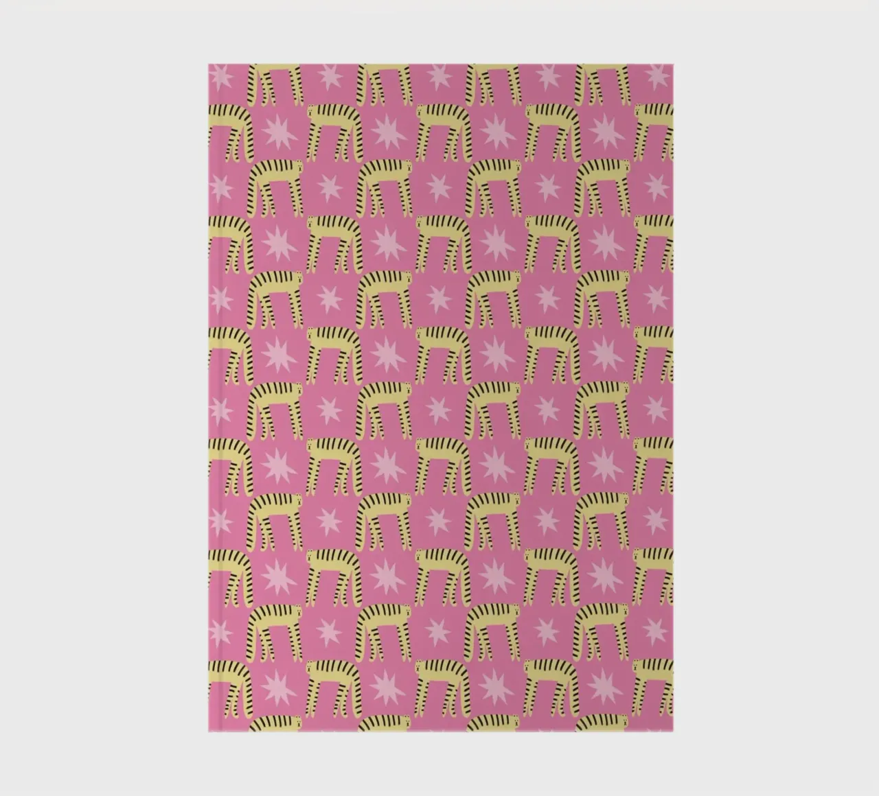 Tiger Pattern No 06 notebook by treechild