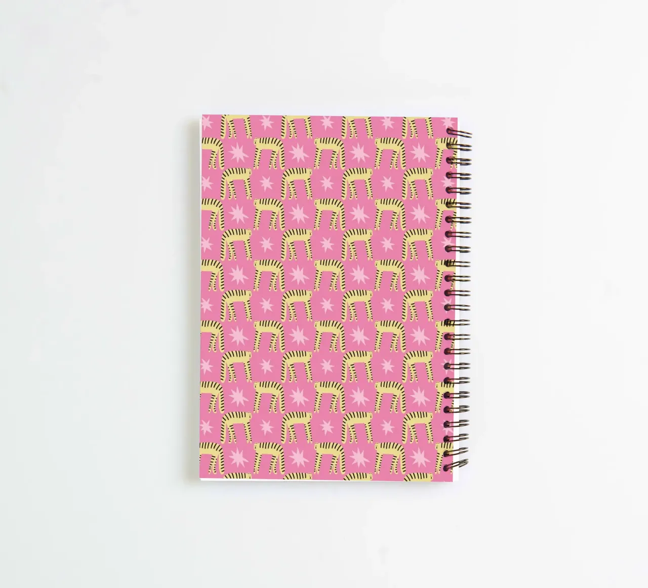 Tiger Pattern No 06 spiral notebook by treechild