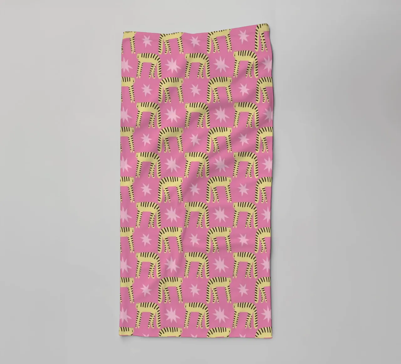 Tiger Pattern No 06 asciugamano da bagno da treechild