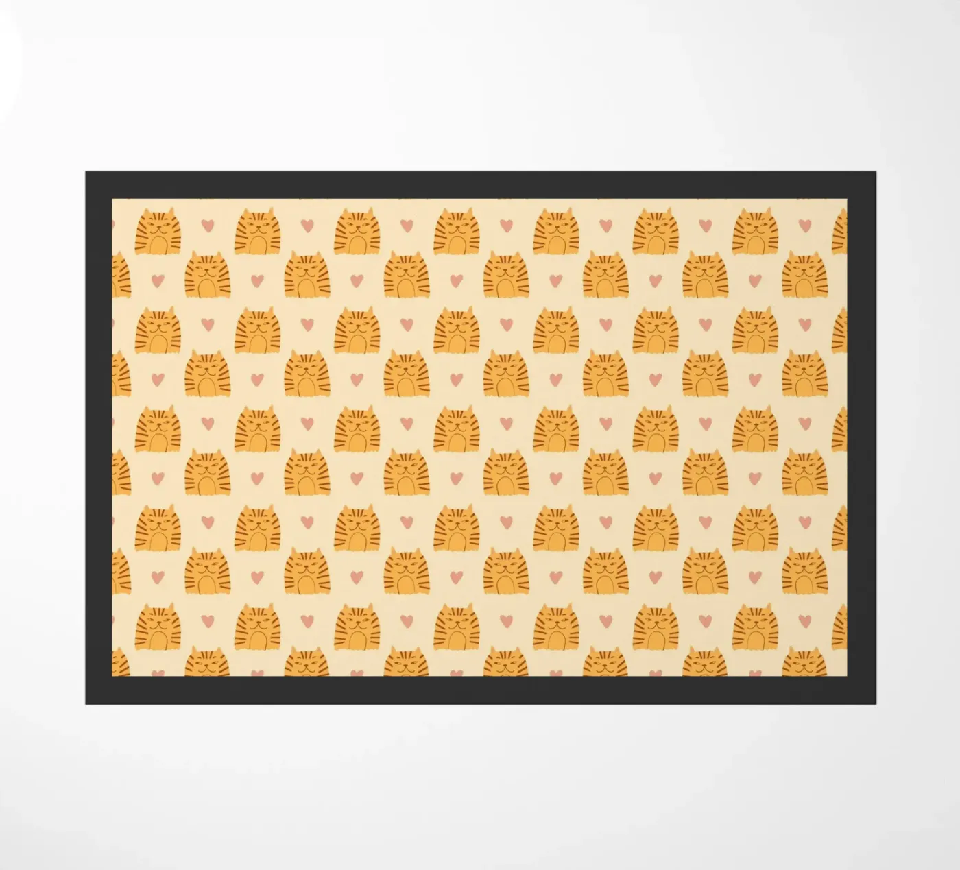 Tiger Pattern No 06 doormat by treechild
