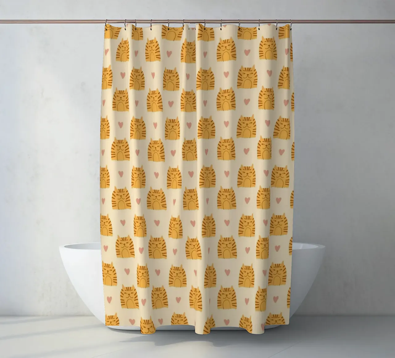 Tiger Pattern No 06 tenda da doccia da treechild