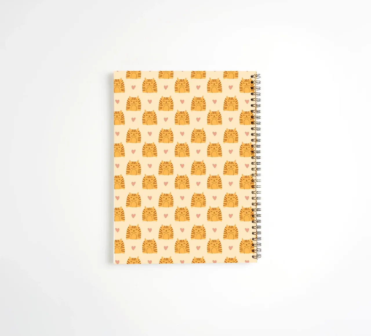 Tiger Pattern No 06 spiral notebook by treechild