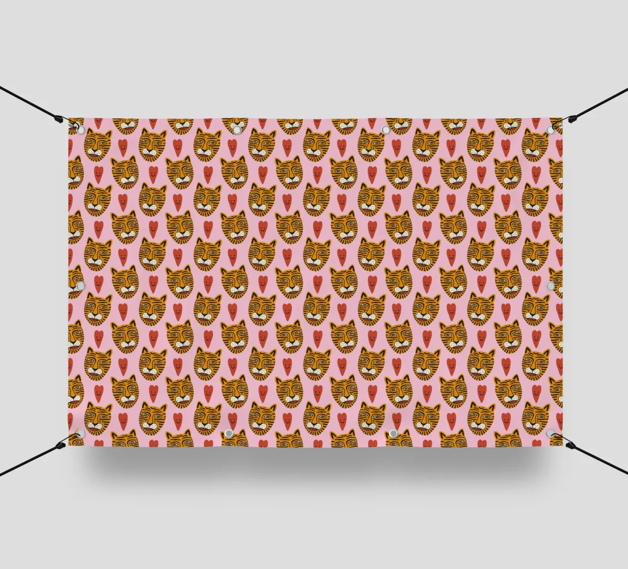 Tiger Pattern No 08 telo in pvc da treechild