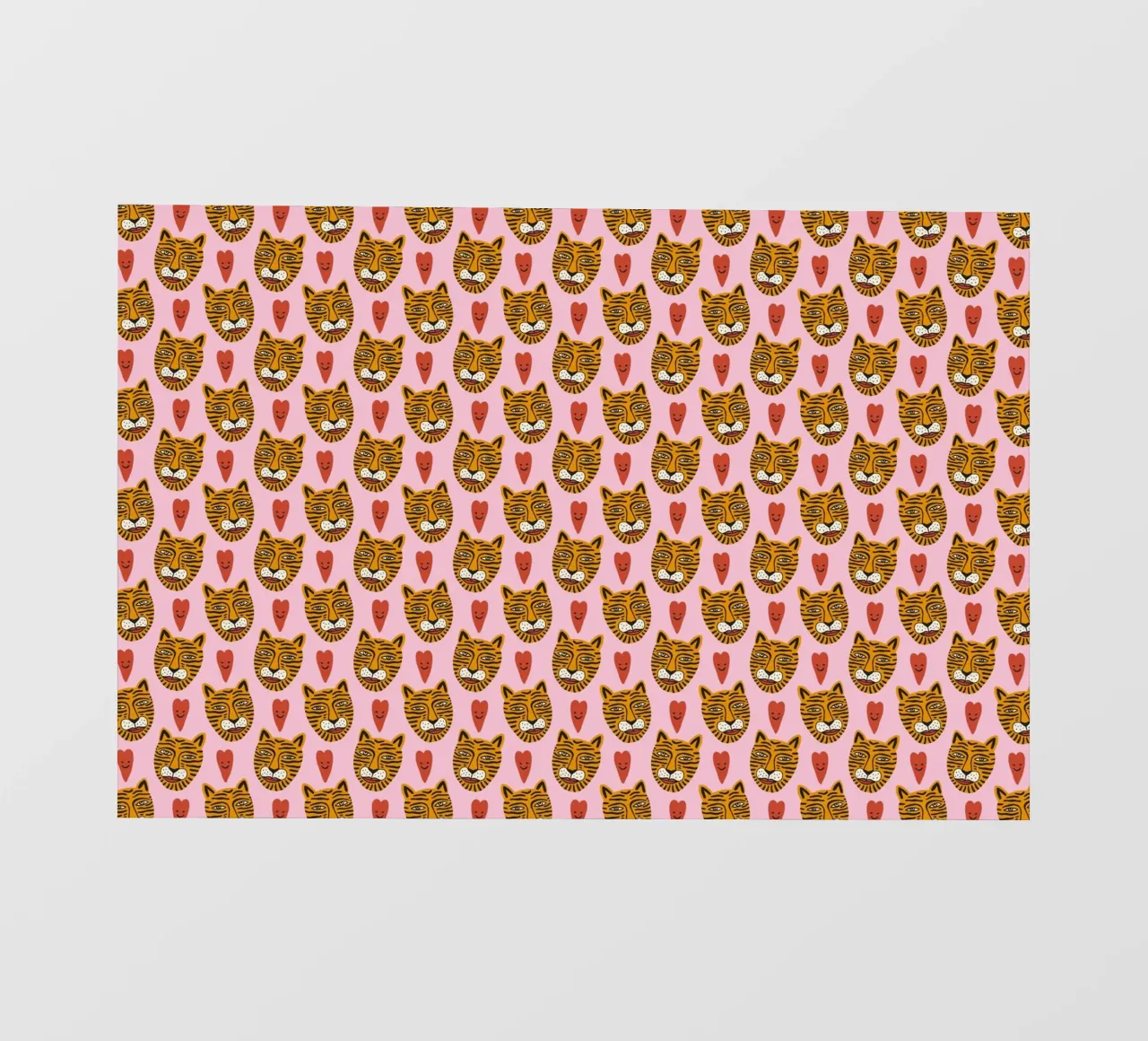 Tiger Pattern No 08 telo in pvc da treechild