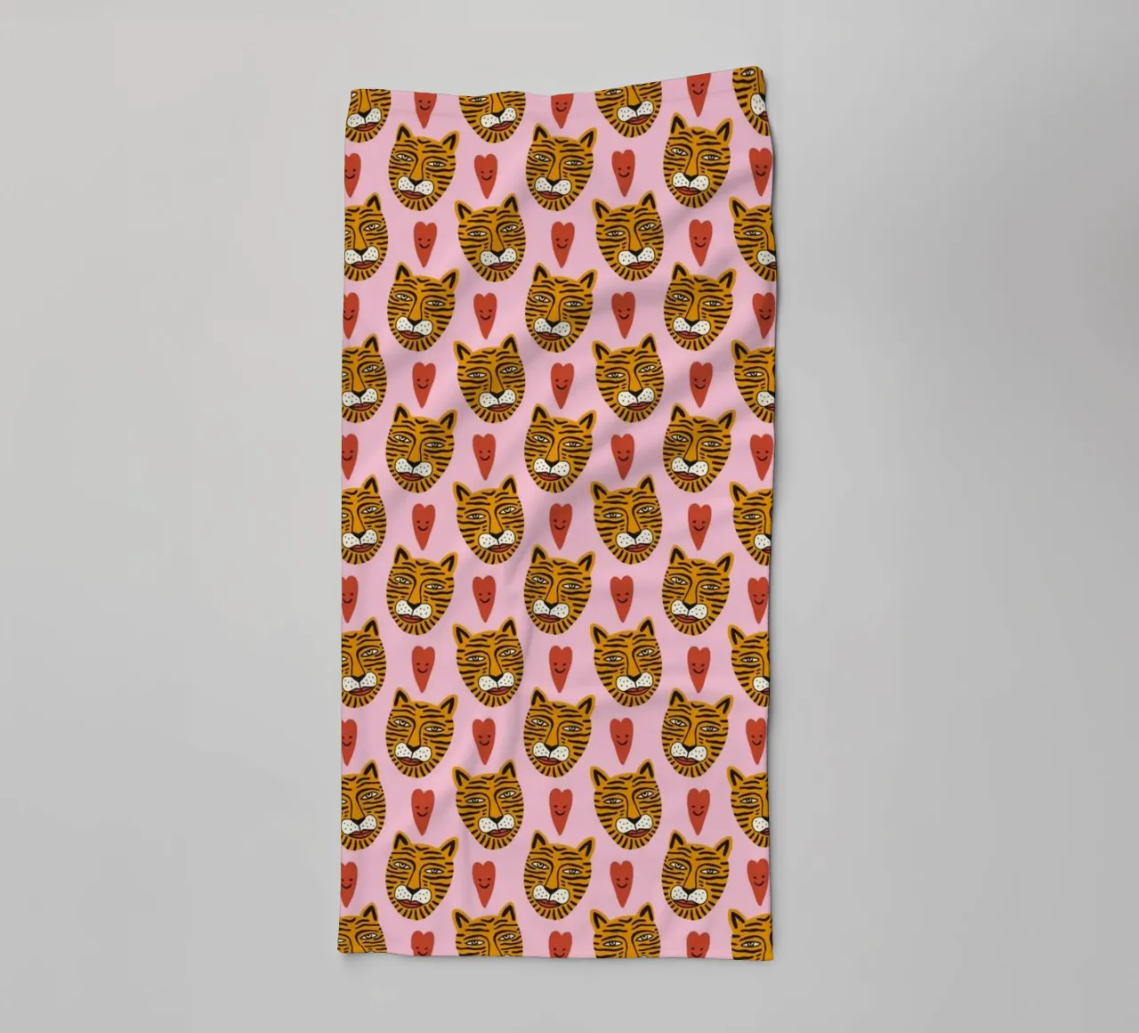 Tiger Pattern No 08 asciugamano da bagno da treechild