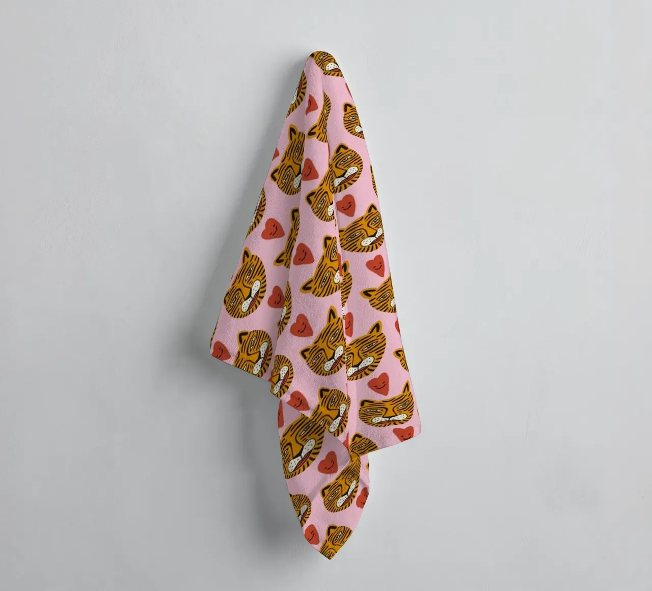 Tiger Pattern No 08 asciugamano da bagno da treechild