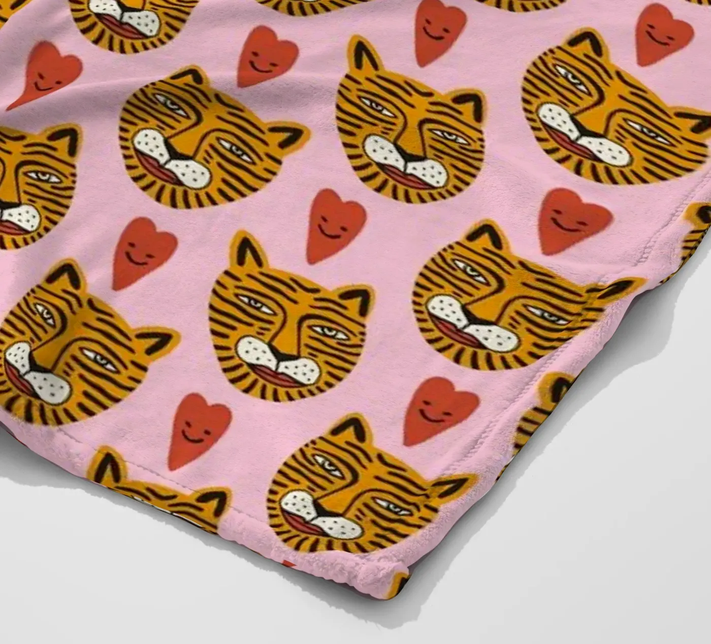 Tiger Pattern No 08 fleecedeken van treechild