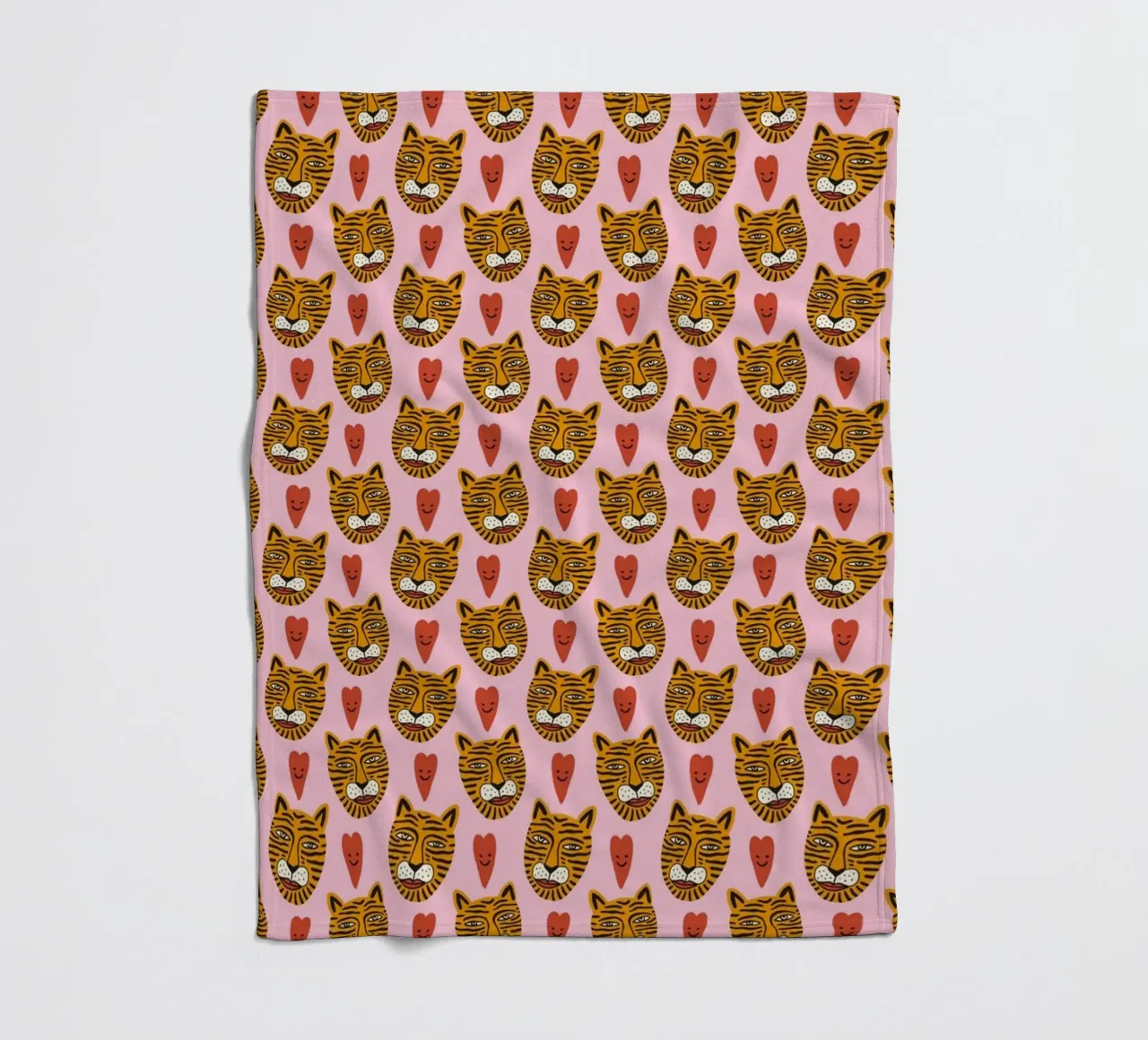 Tiger Pattern No 08 coperta in pile da treechild