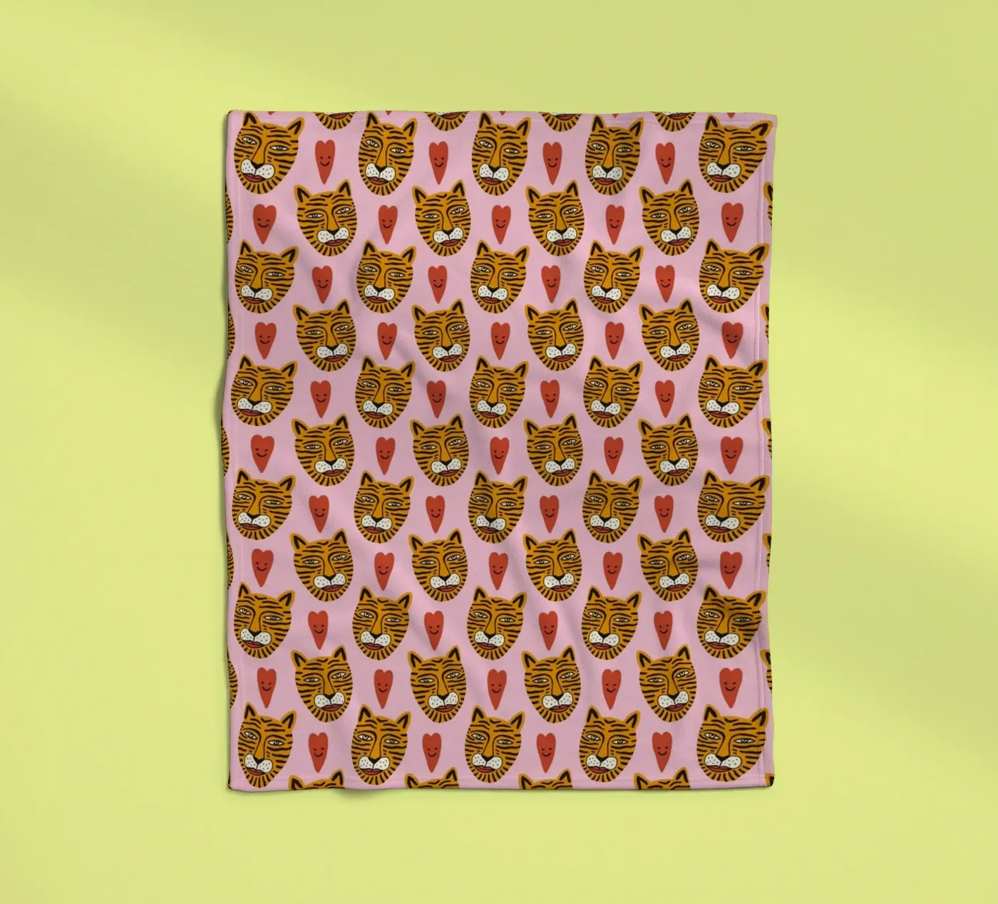 Tiger Pattern No 08 fleecedeken van treechild