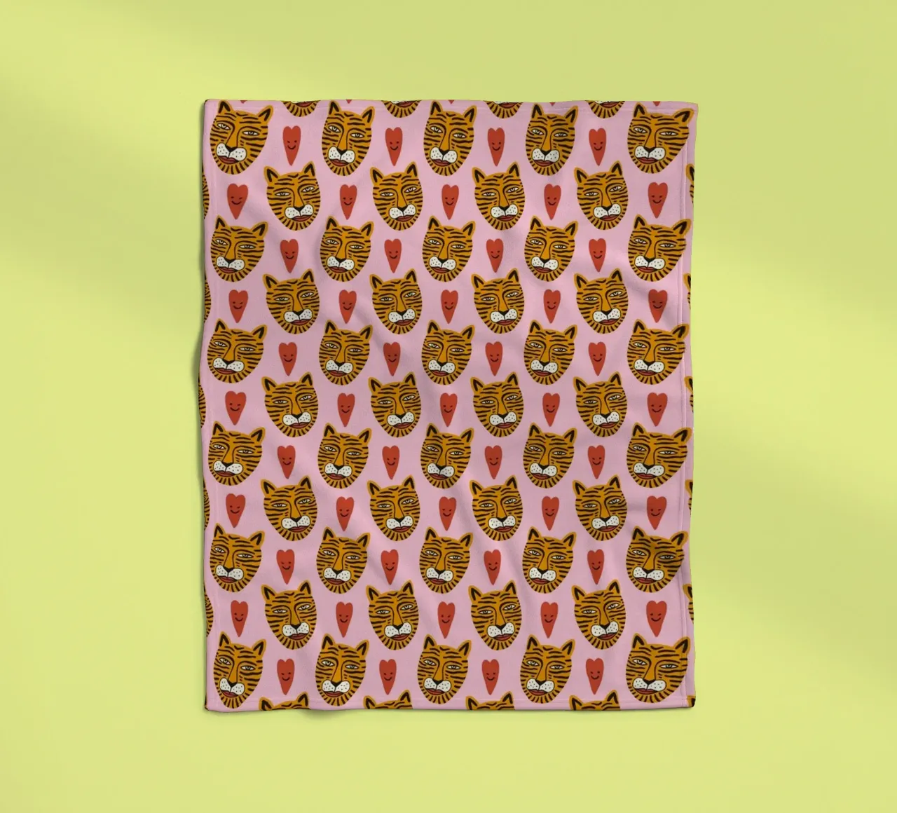 Tiger Pattern No 08 coperta in pile da treechild