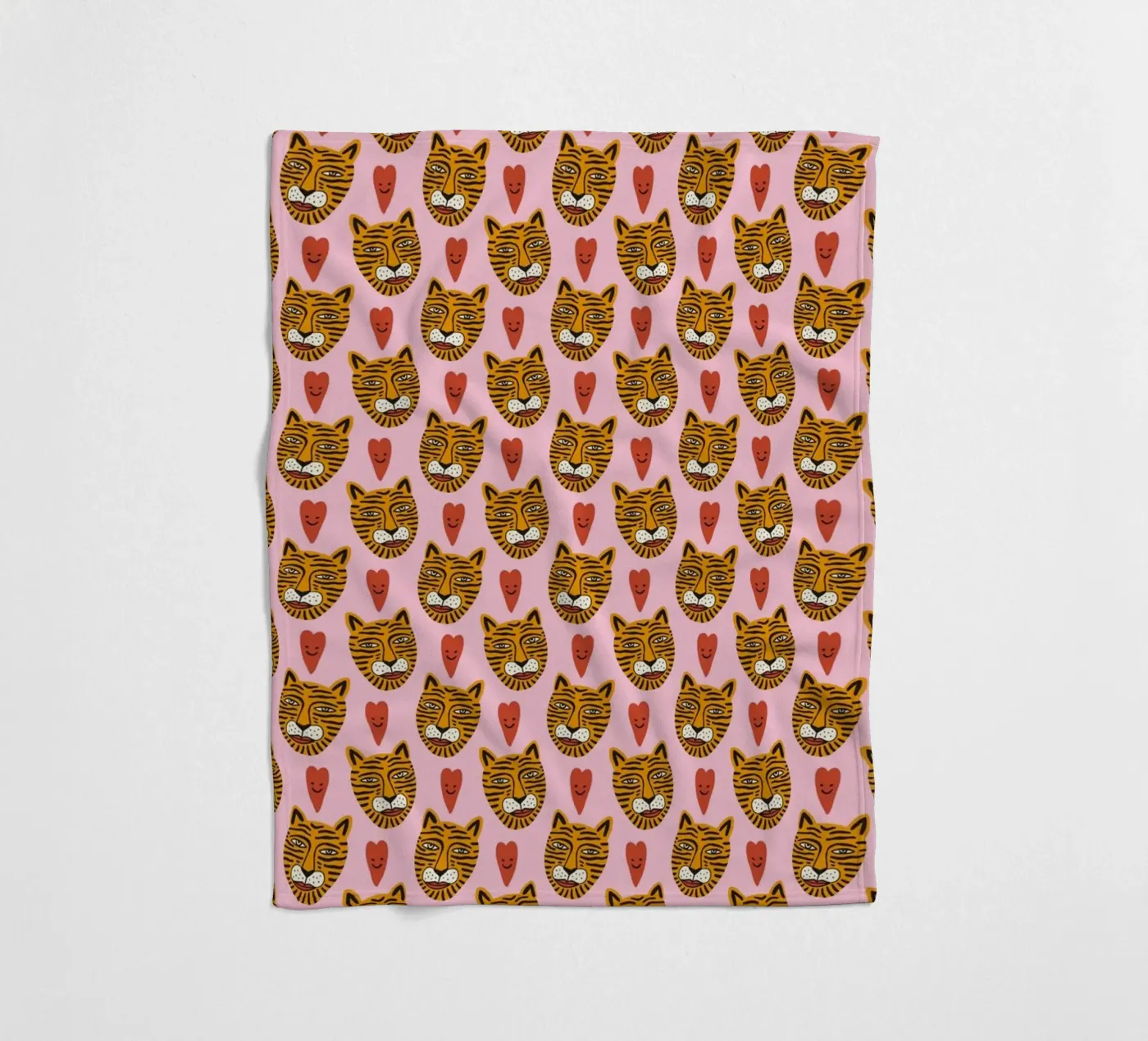 Tiger Pattern No 08 fleecedeken van treechild