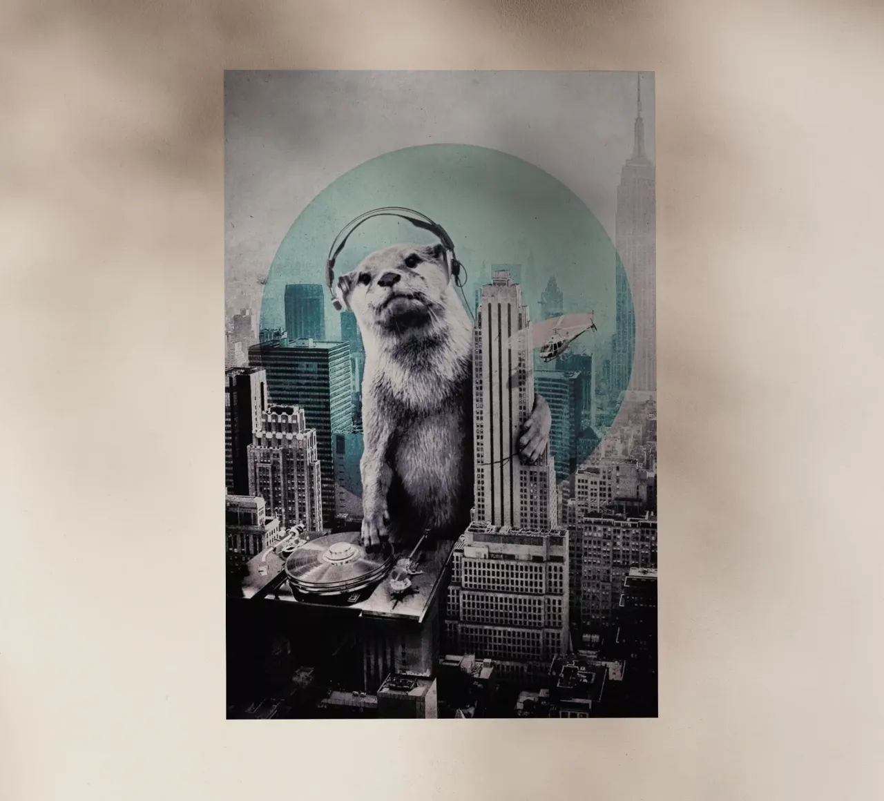 DJ pellicola backlit da Ali Gulec