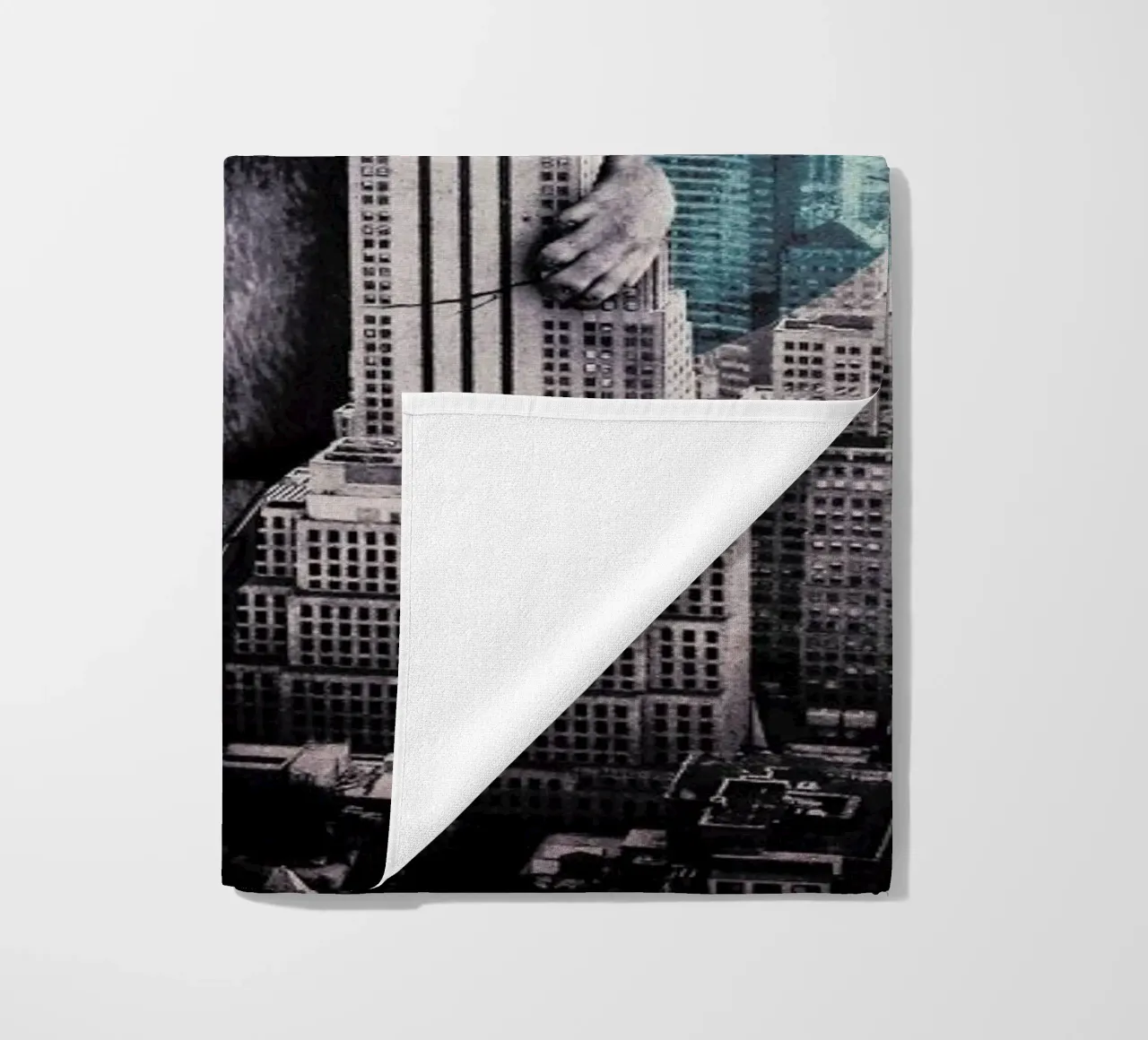 DJ beach towel by Ali Gulec