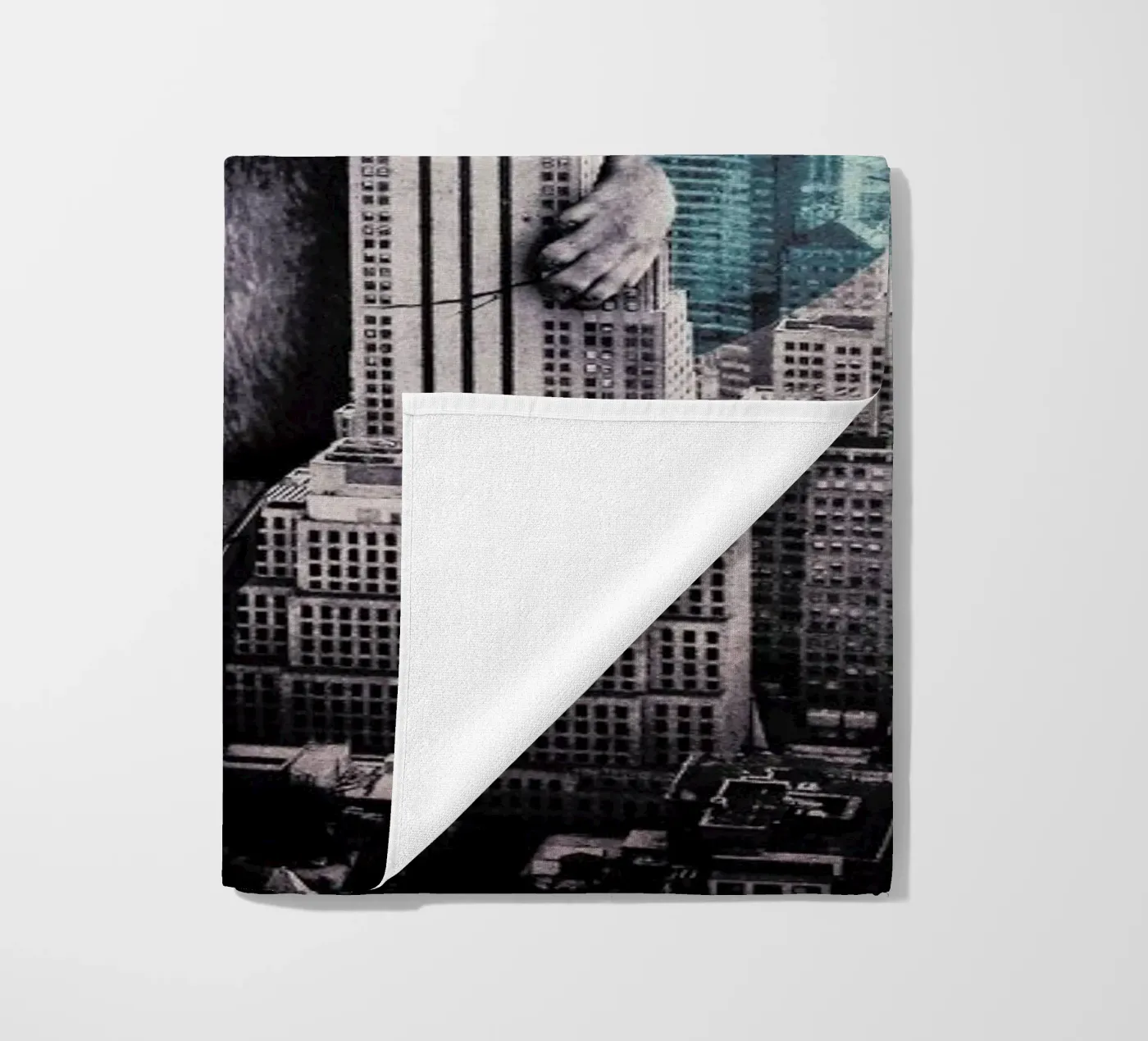 DJ beach towel by Ali Gulec