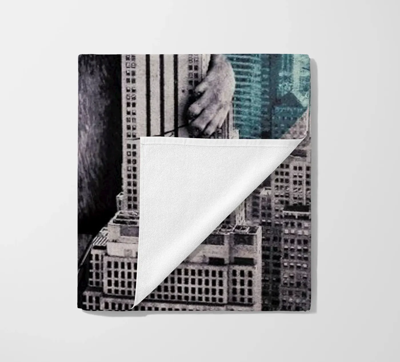 DJ beach towel by Ali Gulec