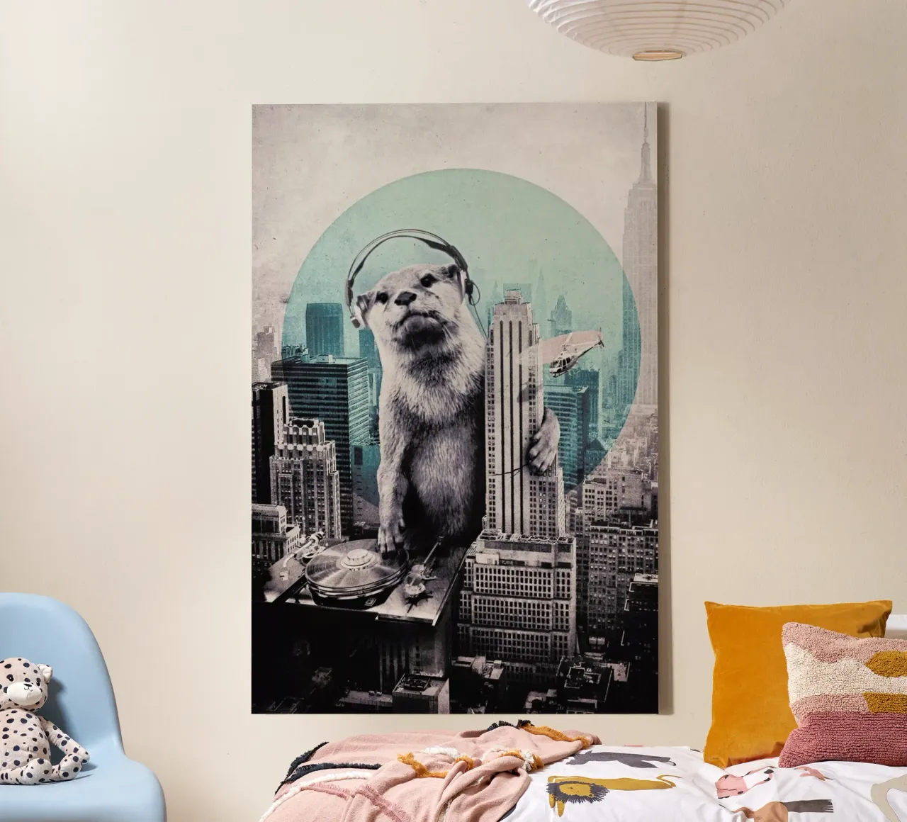 DJ canvas by Ali Gulec