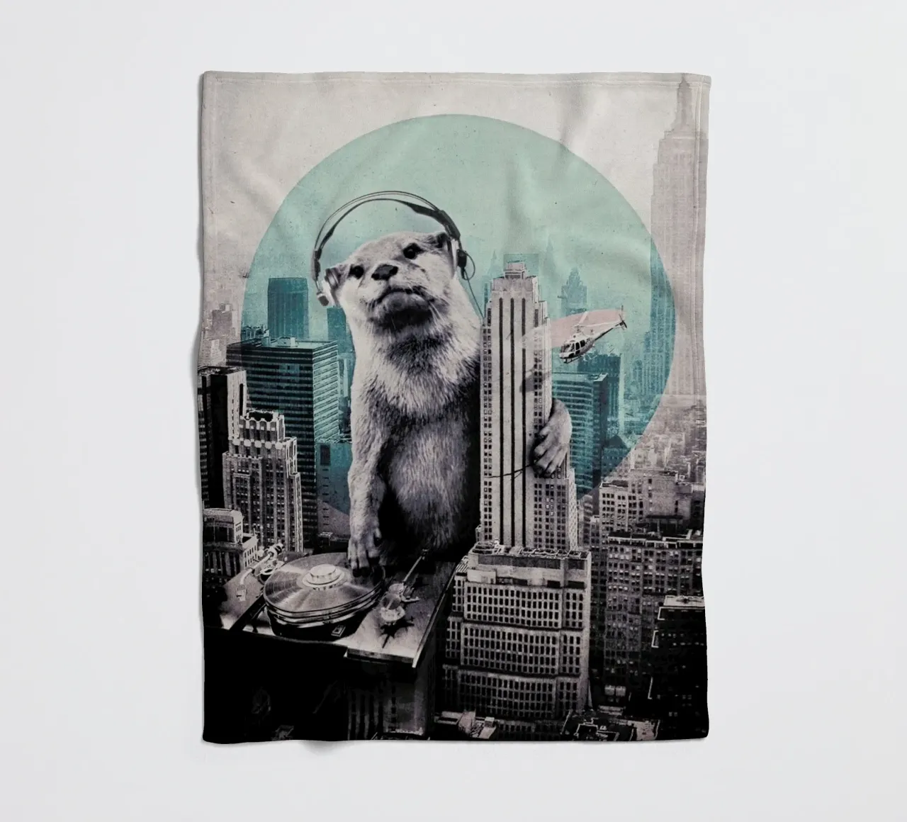 DJ Fleecedecke von Ali Gulec