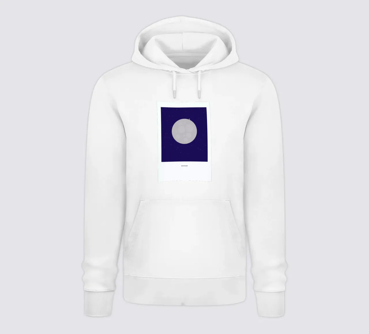 Man on the Moon felpa con cappuccio da Christophe Gowans