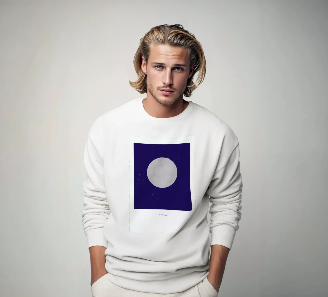 Man on the Moon felpa da Christophe Gowans