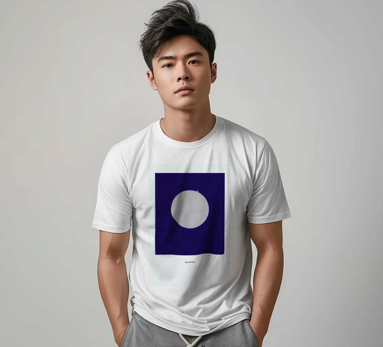 Man on the Moon camiseta de Christophe Gowans