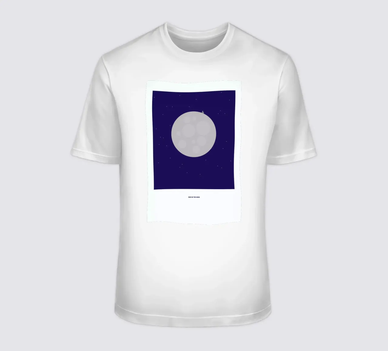 Man on the Moon t-shirt da Christophe Gowans