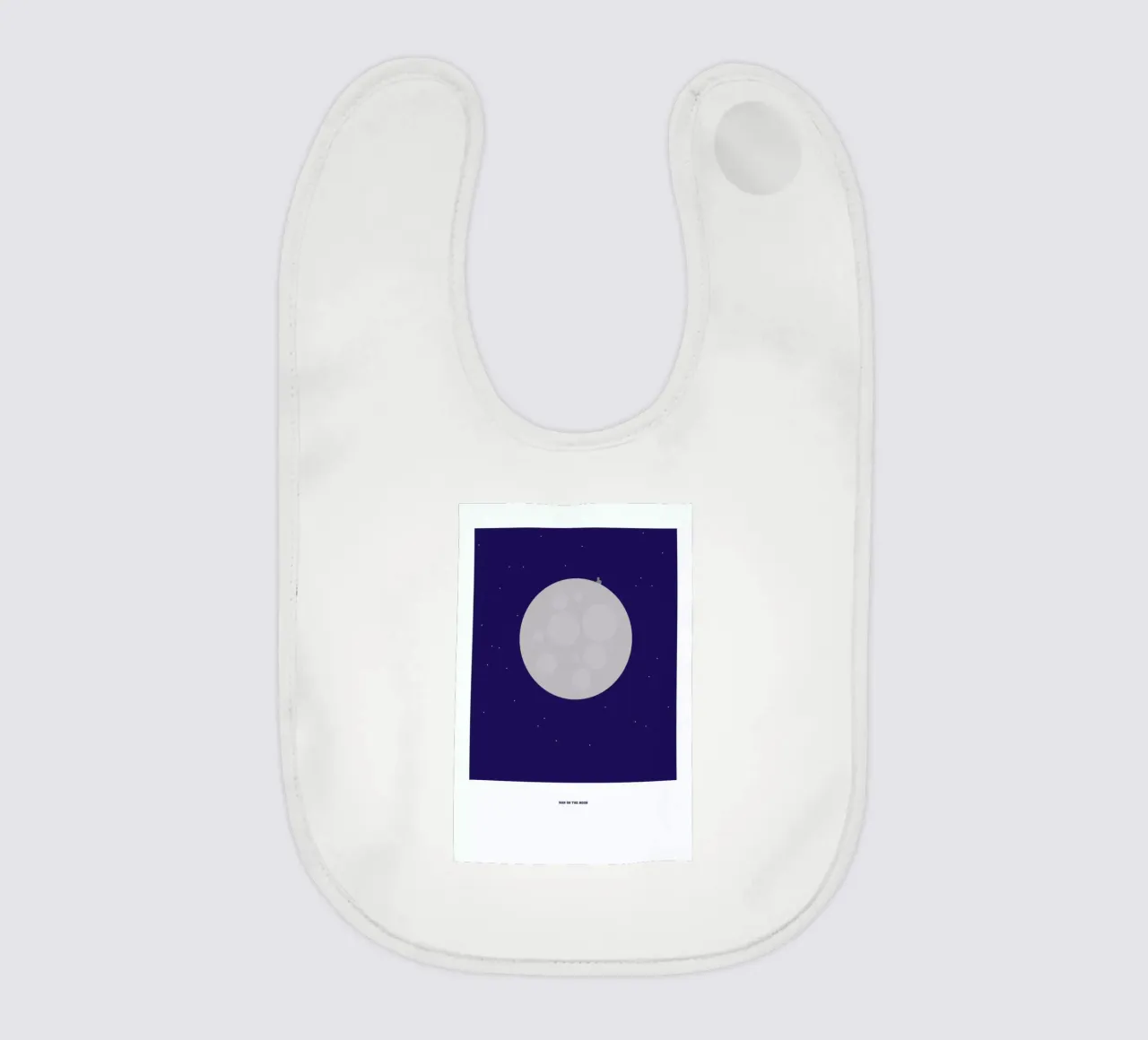 Man on the Moon bavaglino da Christophe Gowans