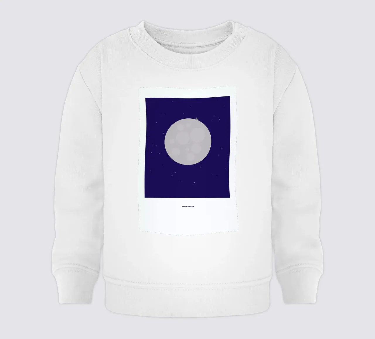 Man on the Moon felpa neonato da Christophe Gowans