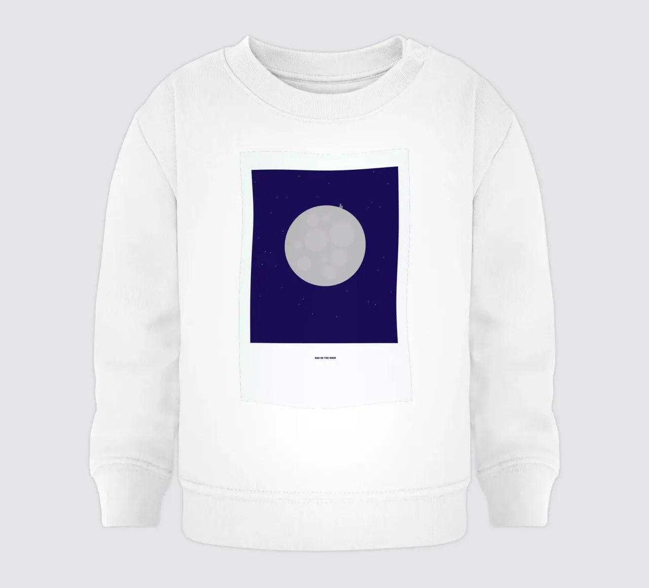 Man on the Moon baby sweatshirt van Christophe Gowans