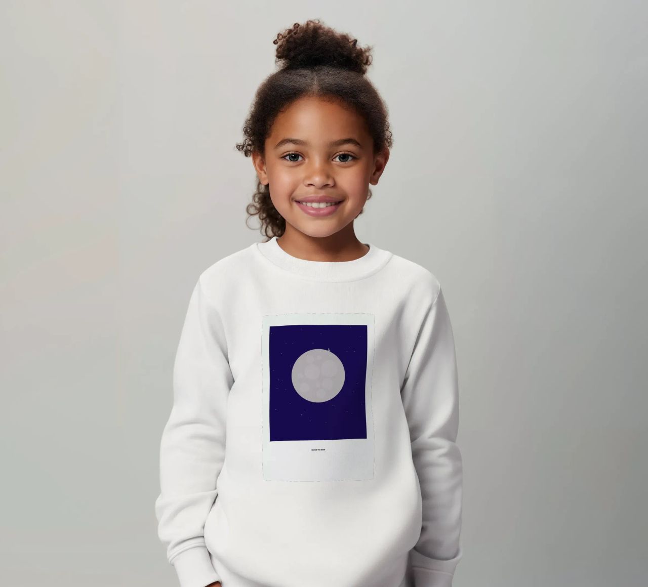 Man on the Moon felpa bambino da Christophe Gowans