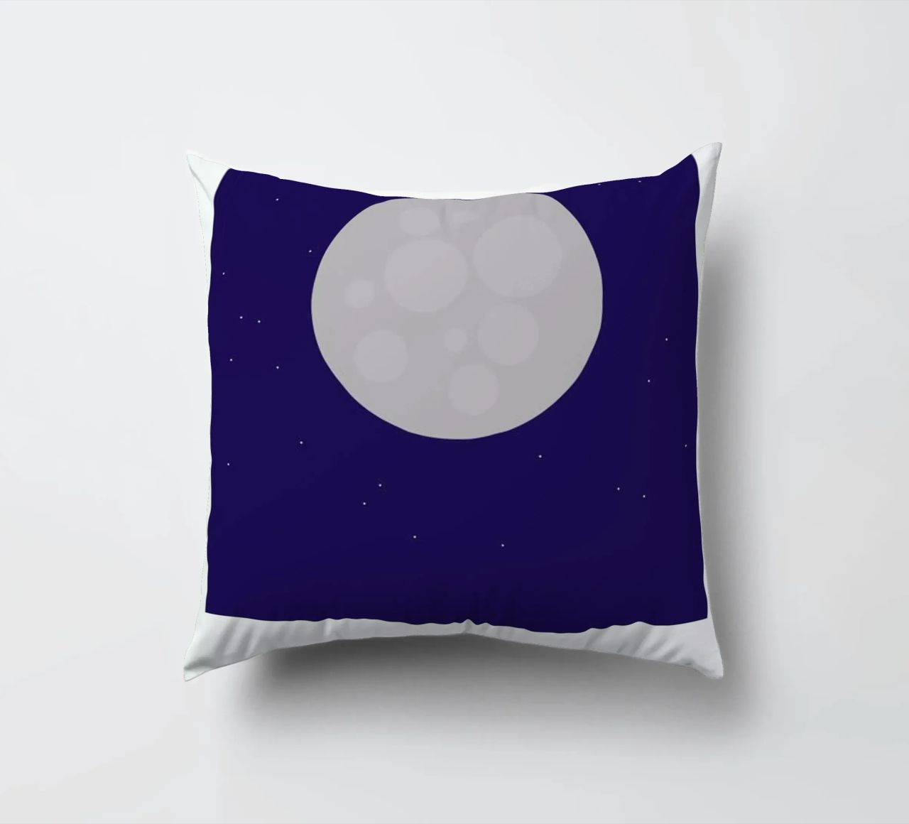 Man on the Moon cuscino da Christophe Gowans