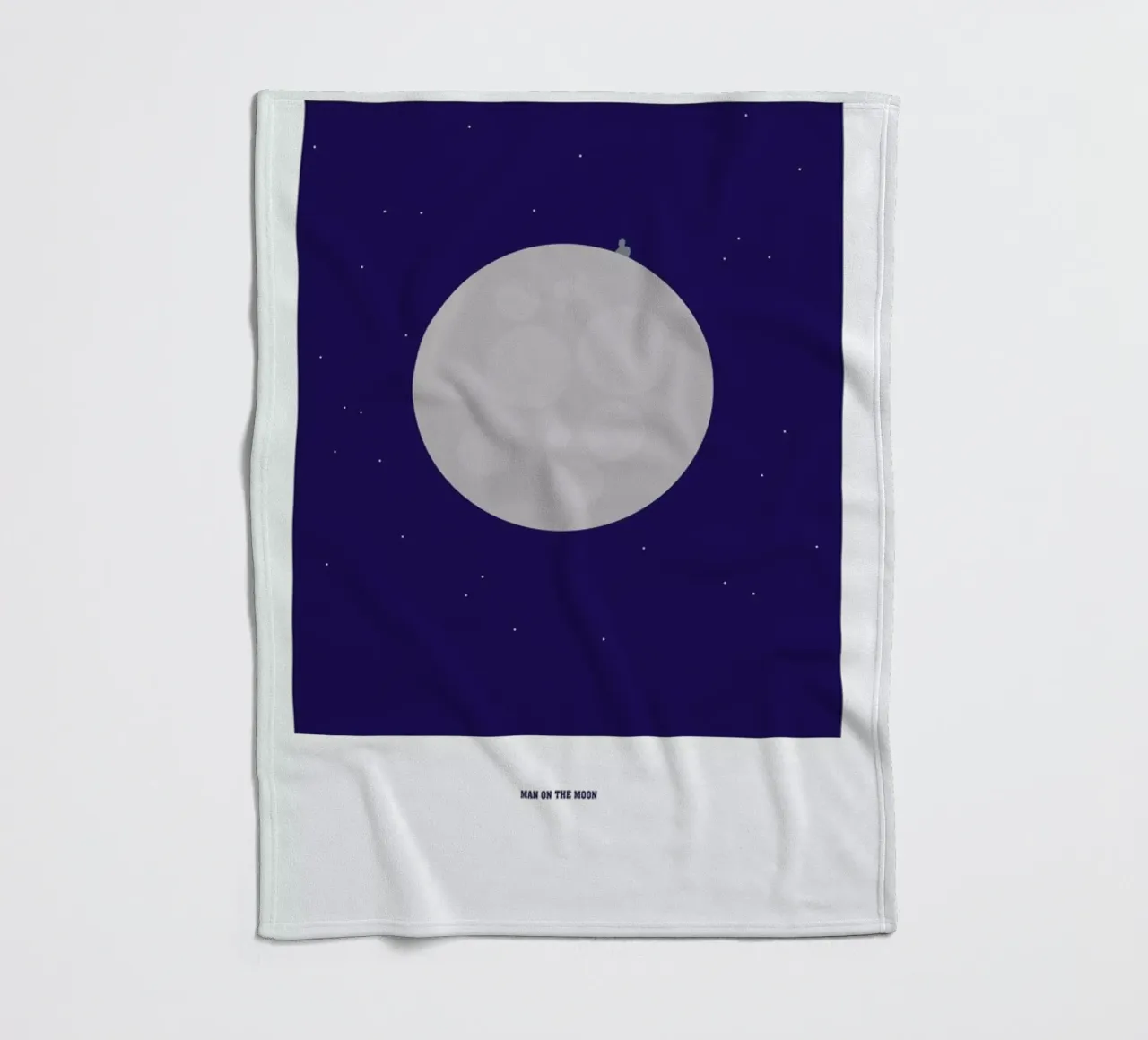 Man on the Moon coperta in pile da Christophe Gowans