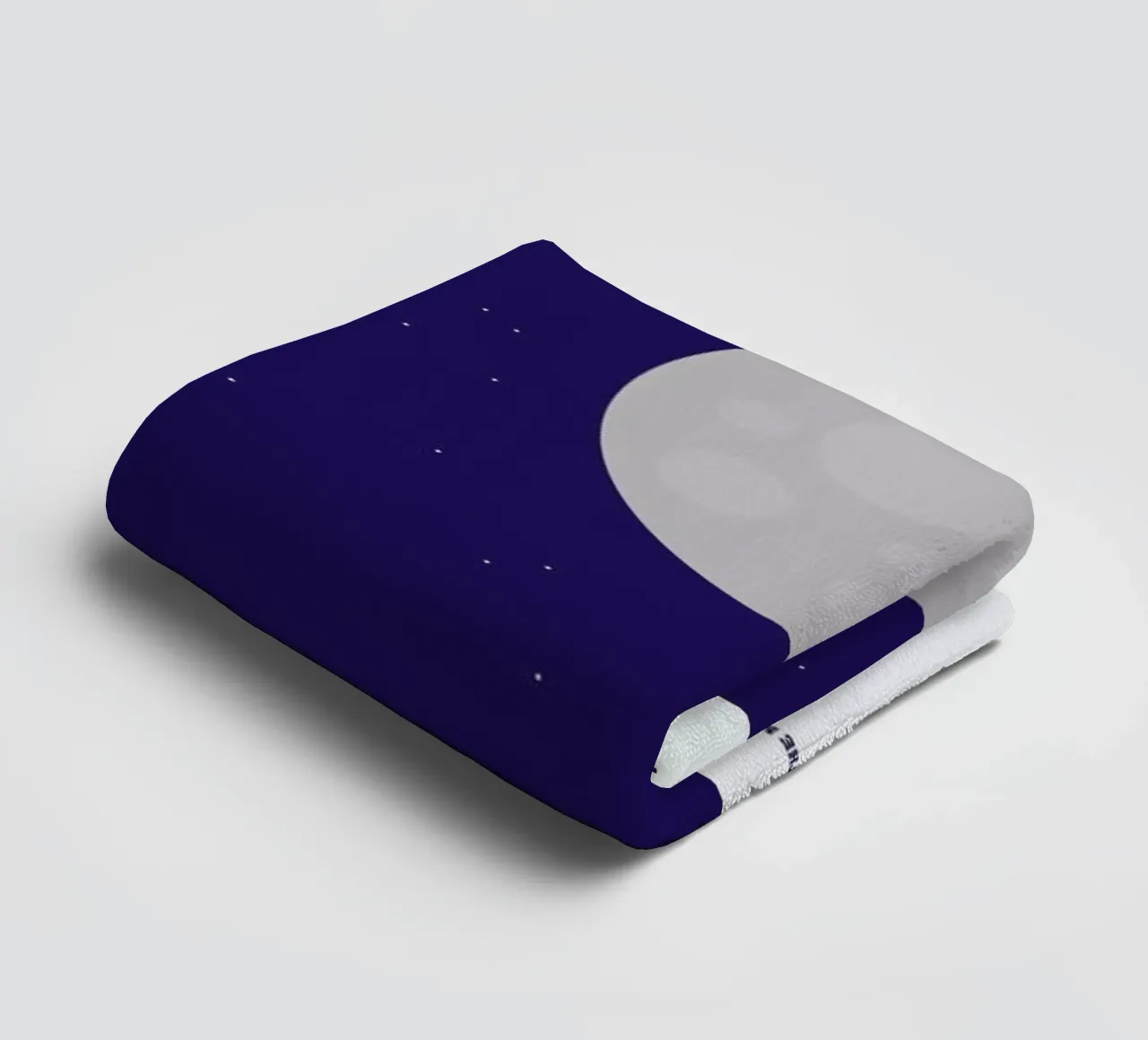 Man on the Moon asciugamano da bagno da Christophe Gowans