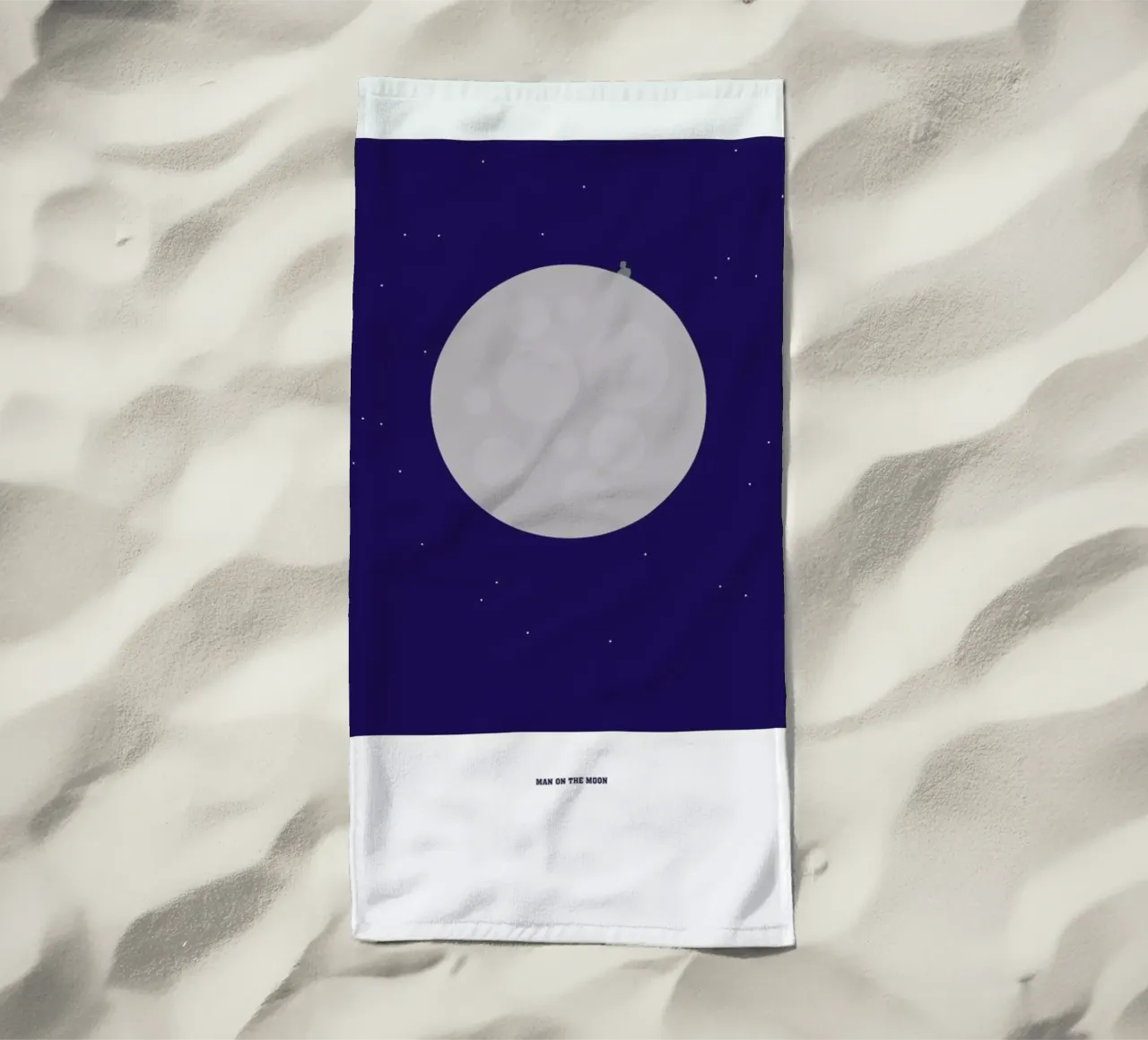 Man on the Moon telo mare da Christophe Gowans