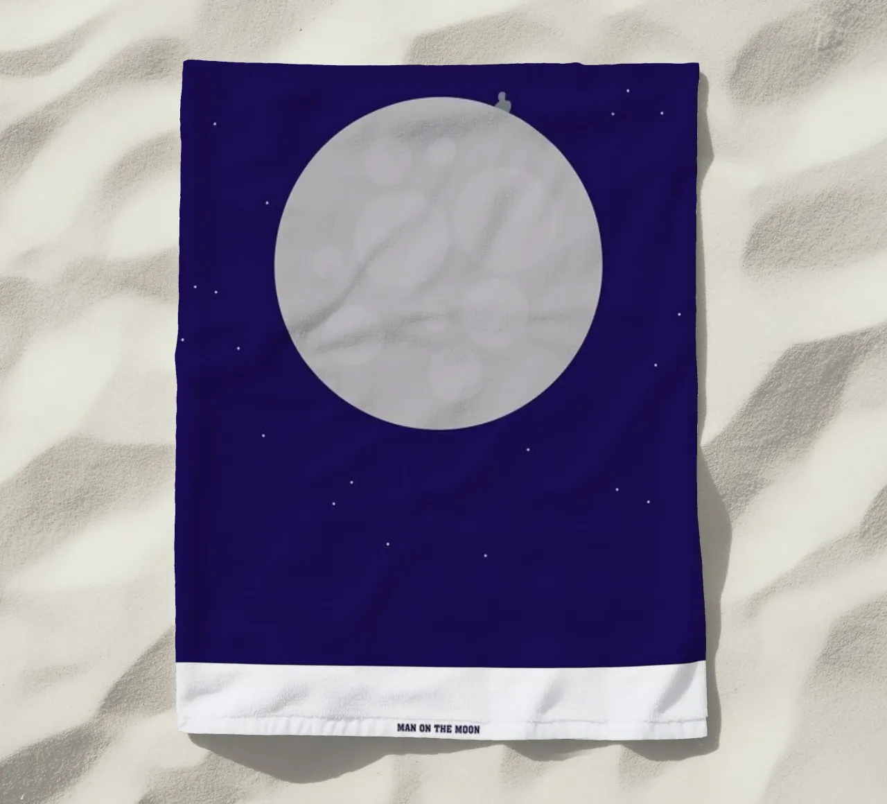 Man on the Moon telo mare da Christophe Gowans