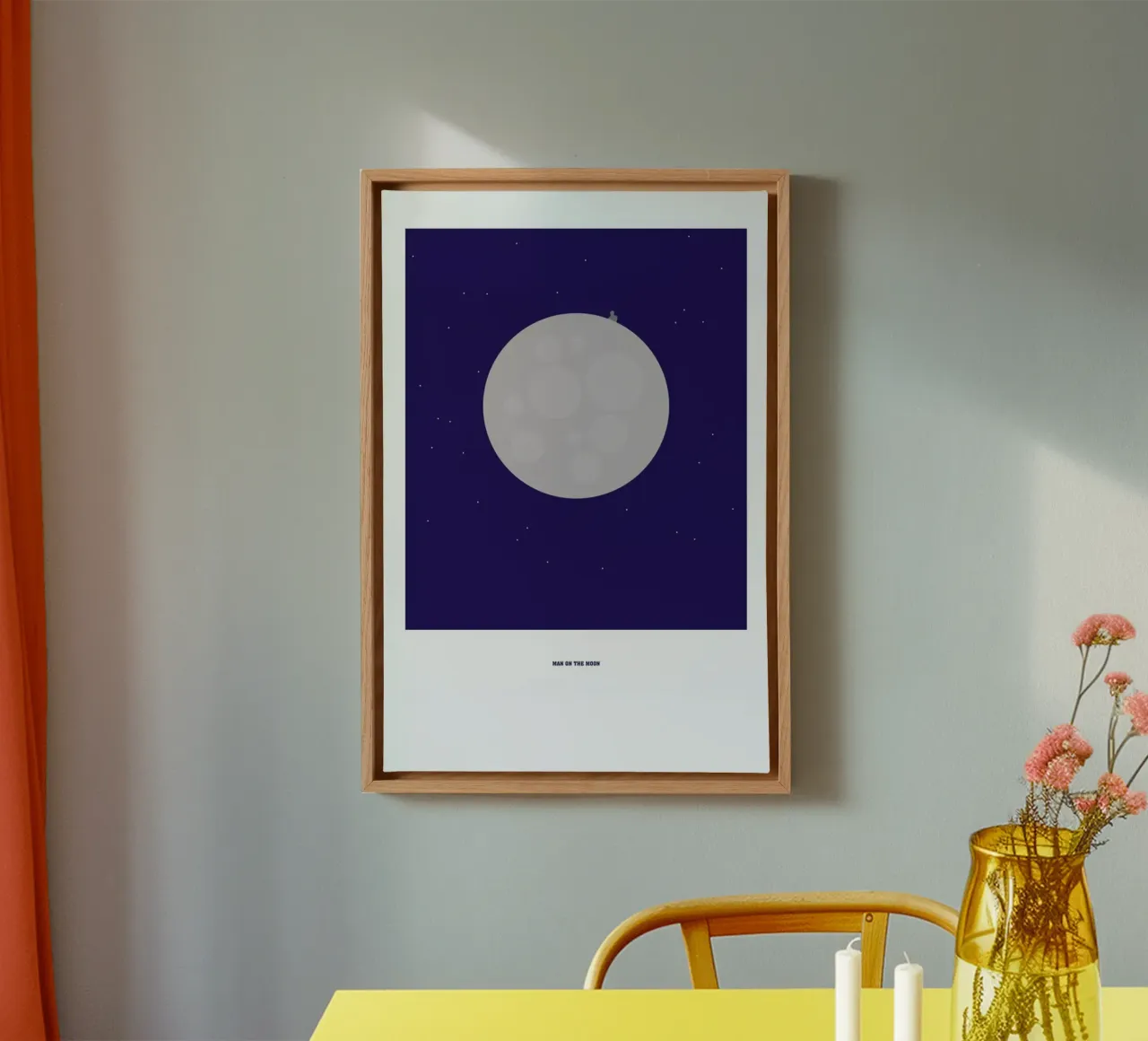Man on the Moon tela da Christophe Gowans