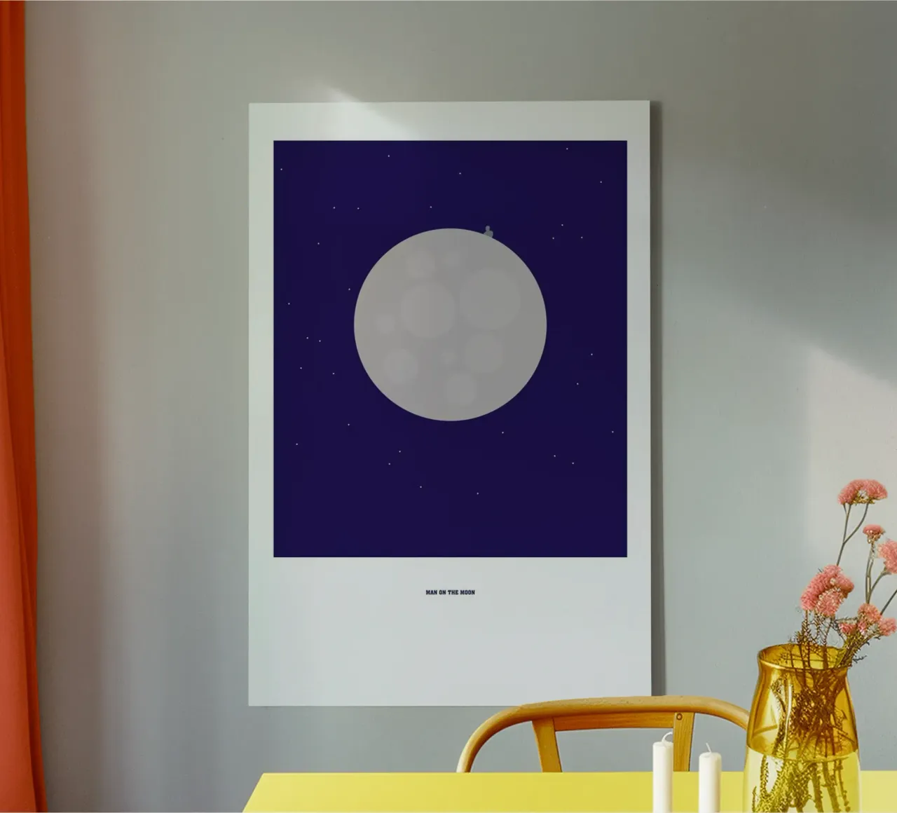 Man on the Moon tela da Christophe Gowans
