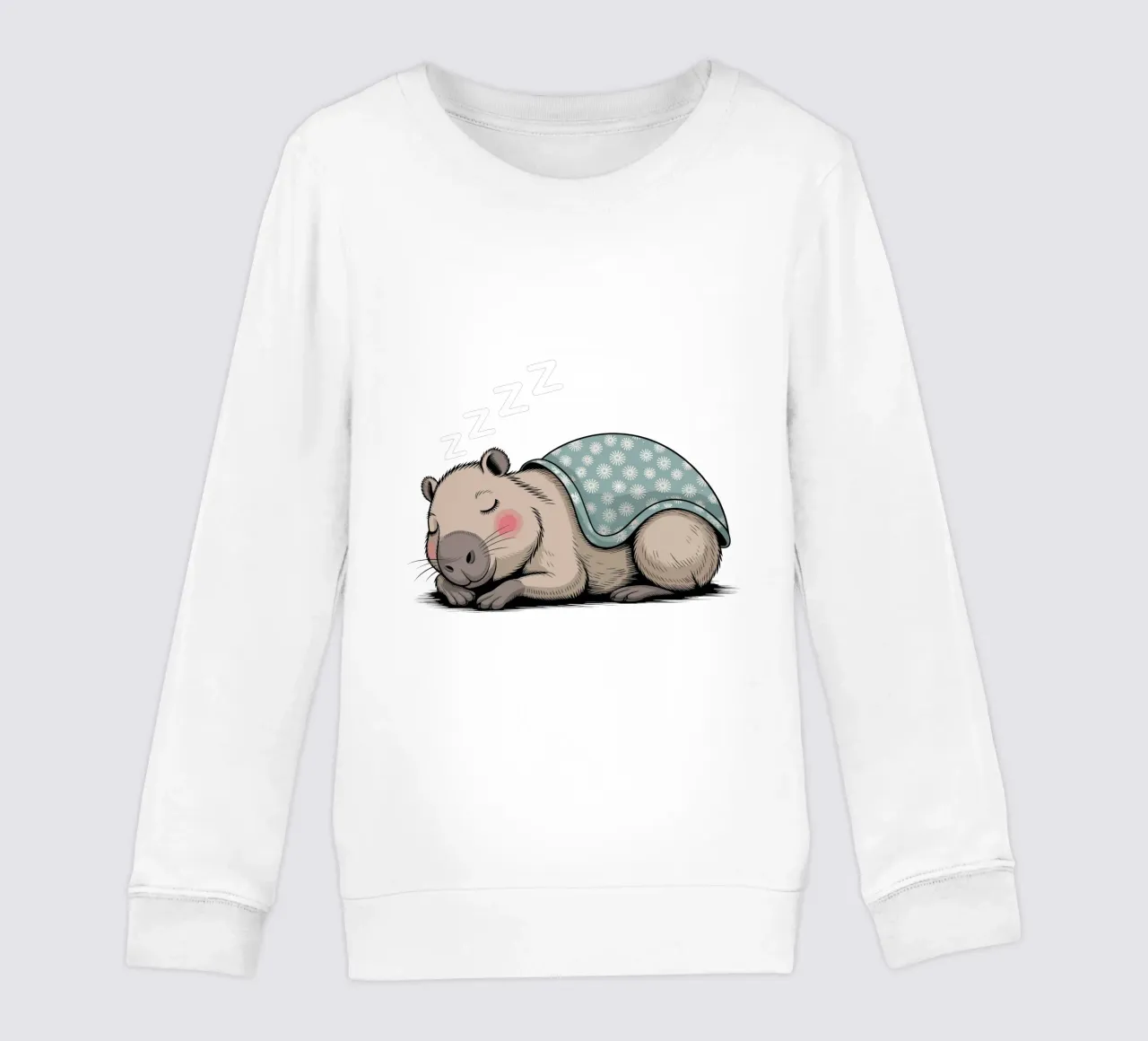 Capy & Bara Sleeping felpa bambino da Shirtfantastisch