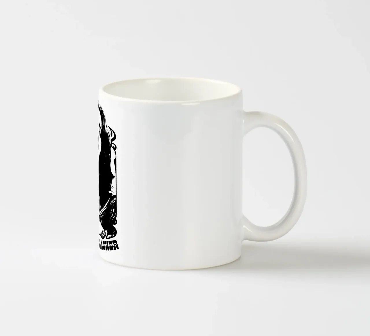 Vintage Musician Ireland - Rory Gallagher ceramic mug by https://www.juniqe.com/uk/shop/Henndraws