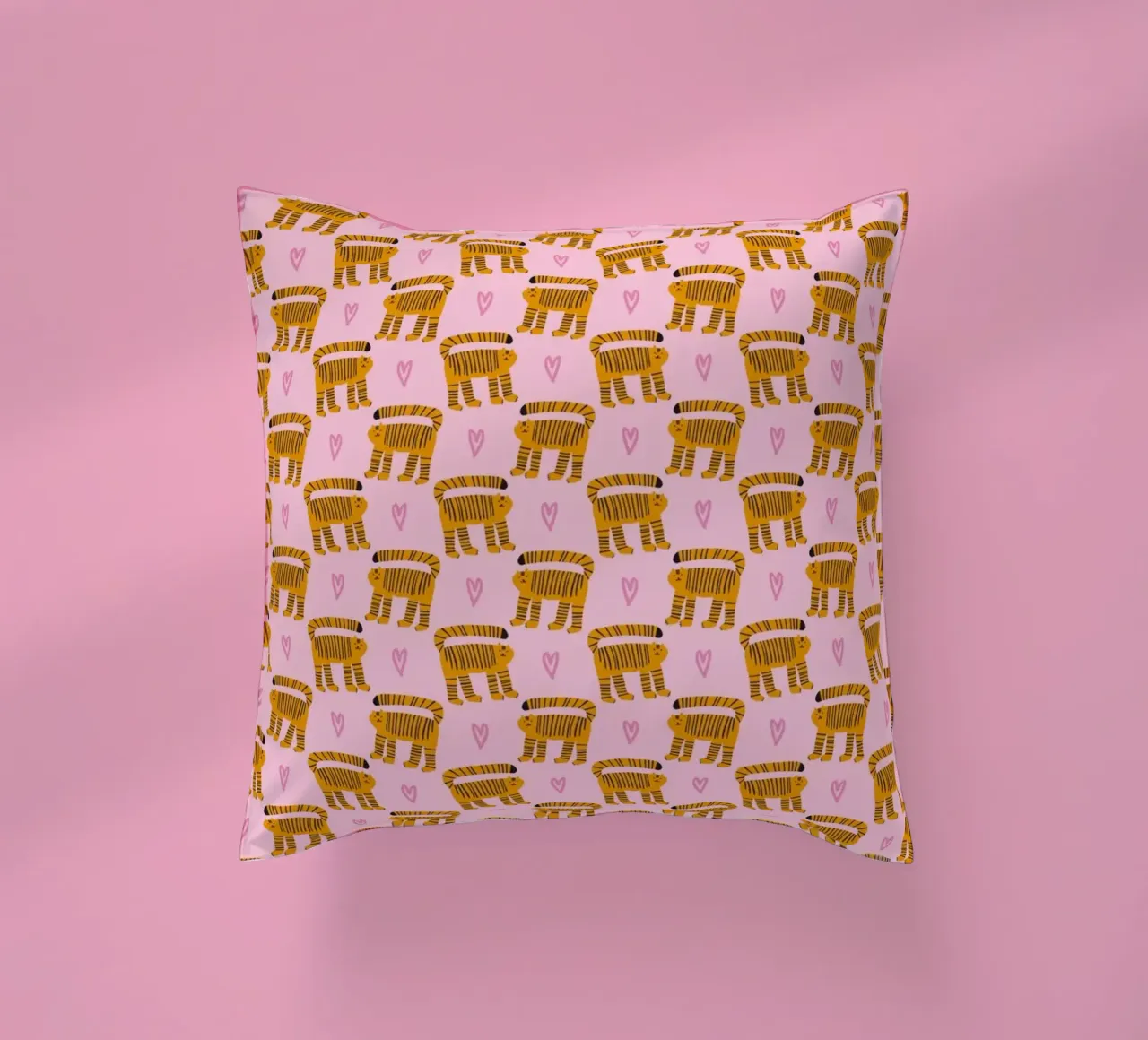 Tiger Pattern No 08 cuscino da treechild