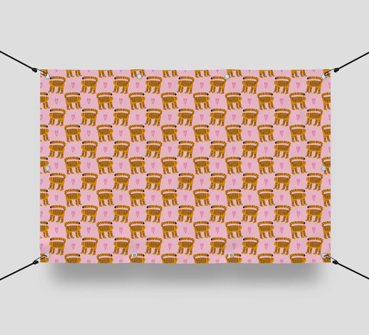 Tiger Pattern No 08 telo in pvc da treechild