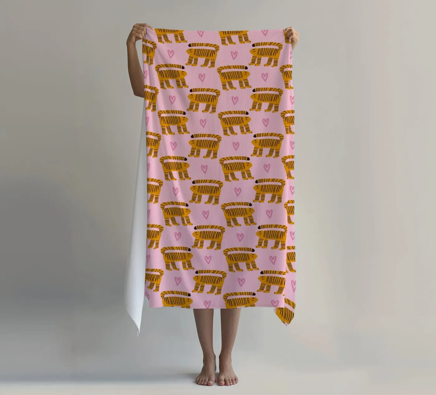 Tiger Pattern No 08 serviette de plage de treechild