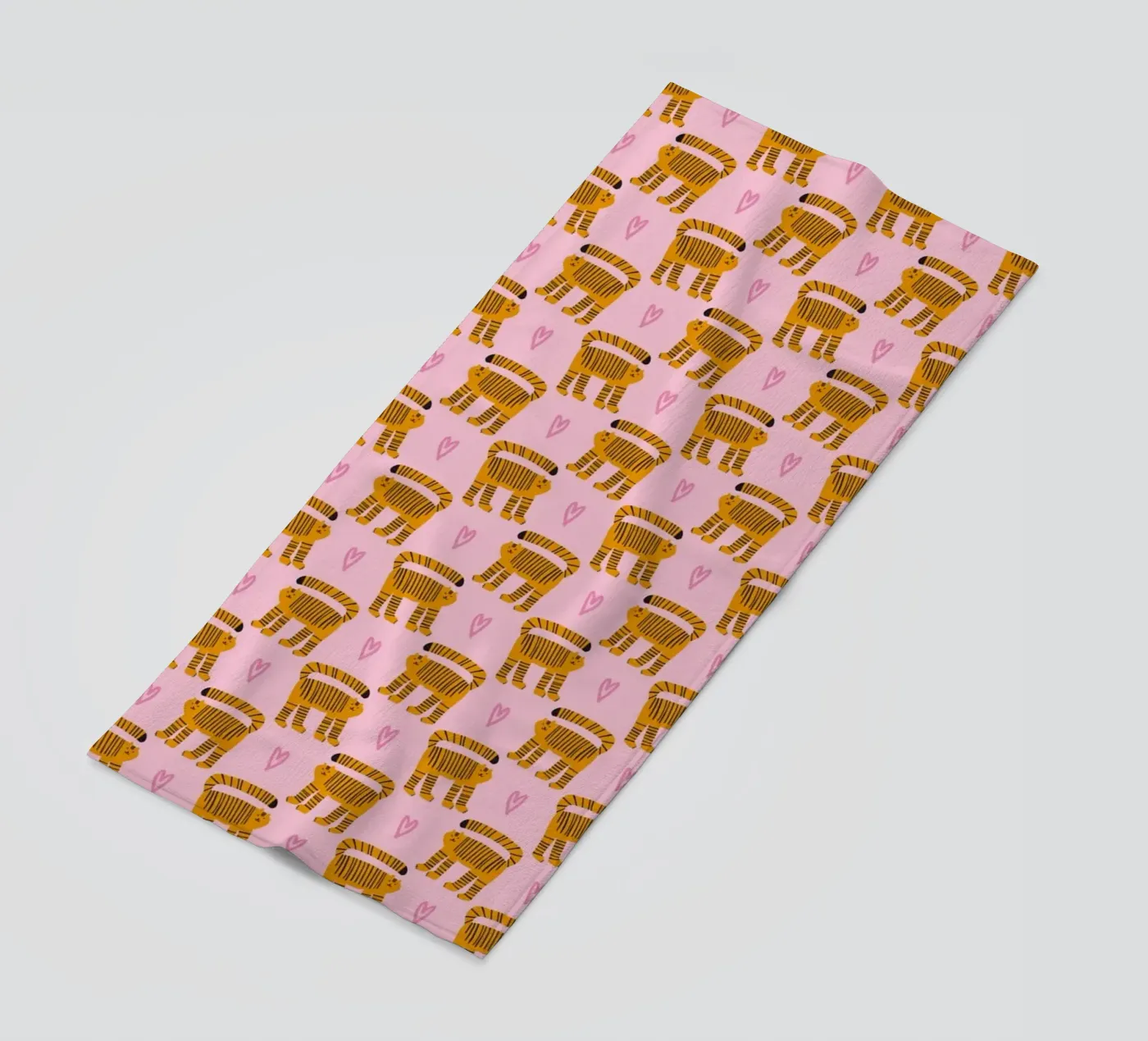 Tiger Pattern No 08 serviette de plage de treechild