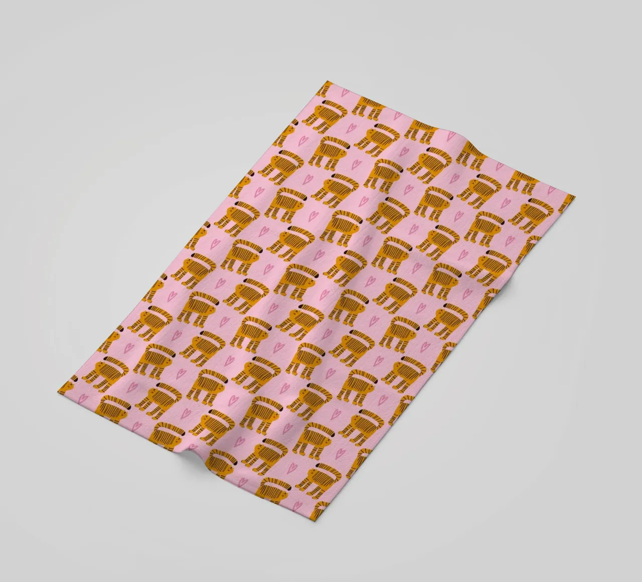 Tiger Pattern No 08 telo mare da treechild