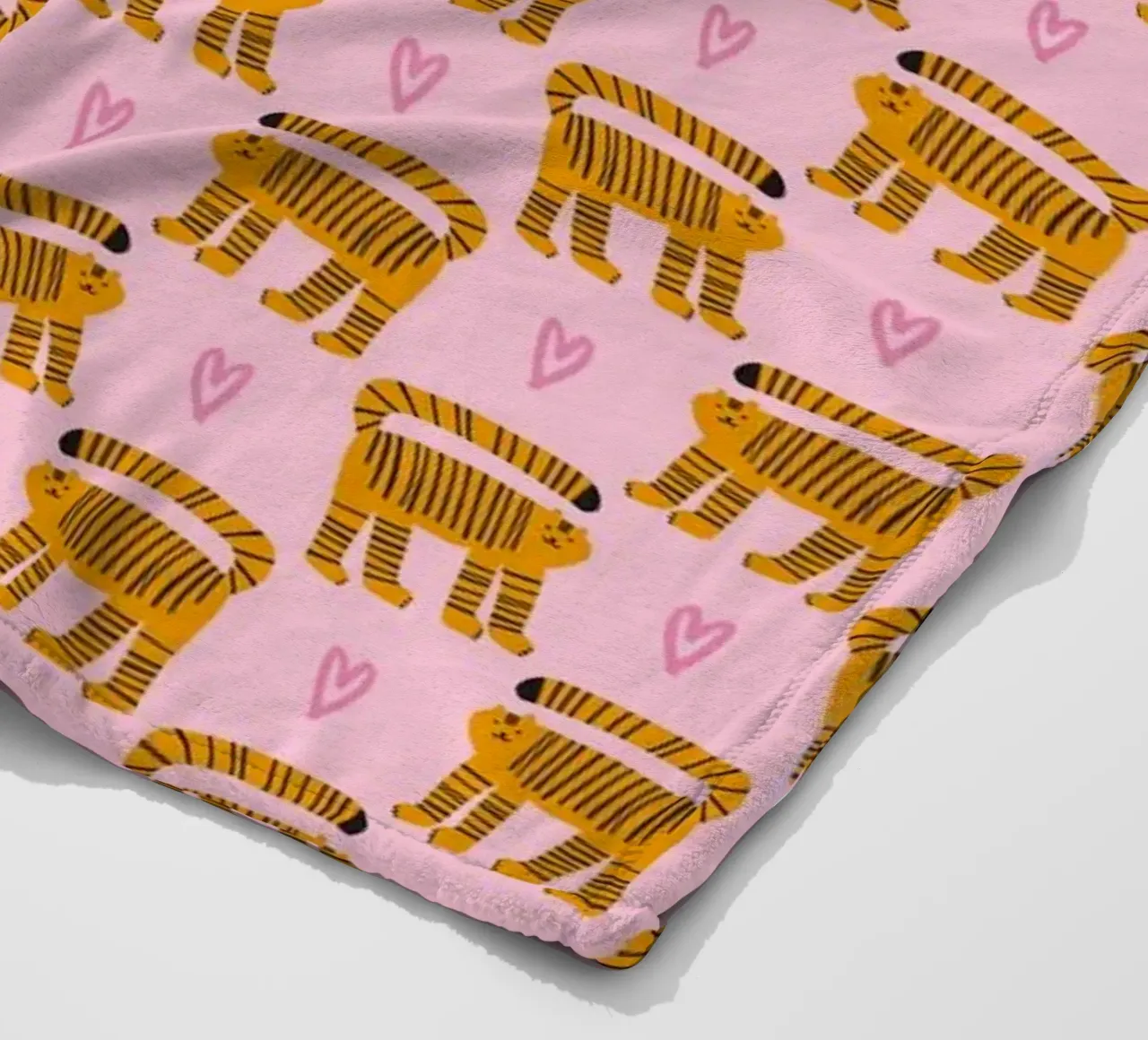 Tiger Pattern No 08 coperta in pile da treechild