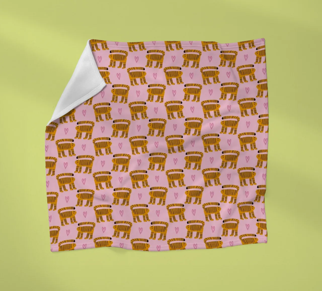 Tiger Pattern No 08 coperta in pile da treechild