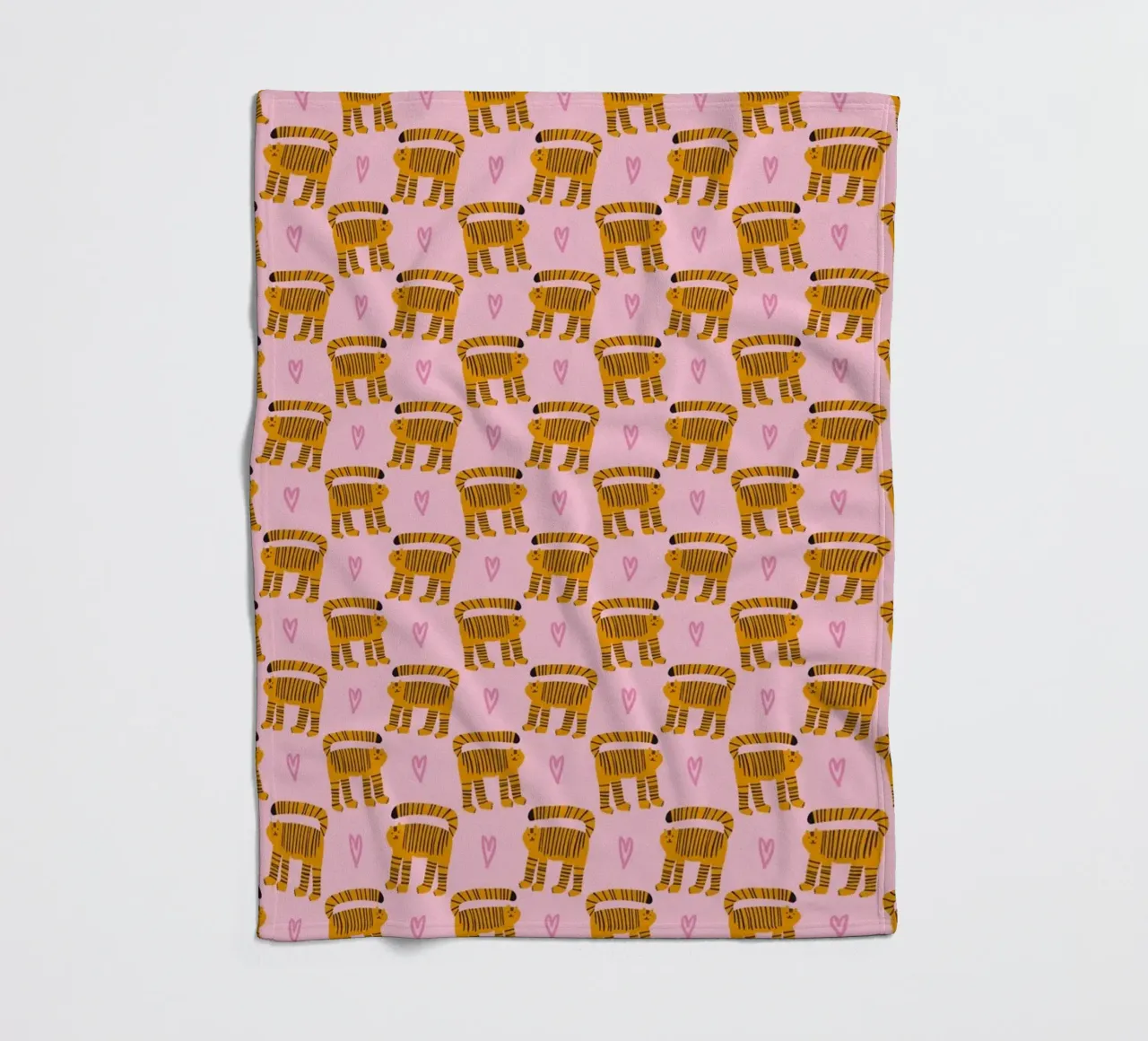 Tiger Pattern No 08 coperta in pile da treechild