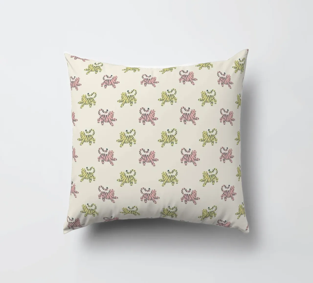 Tiger Pattern No 10 cuscino da treechild