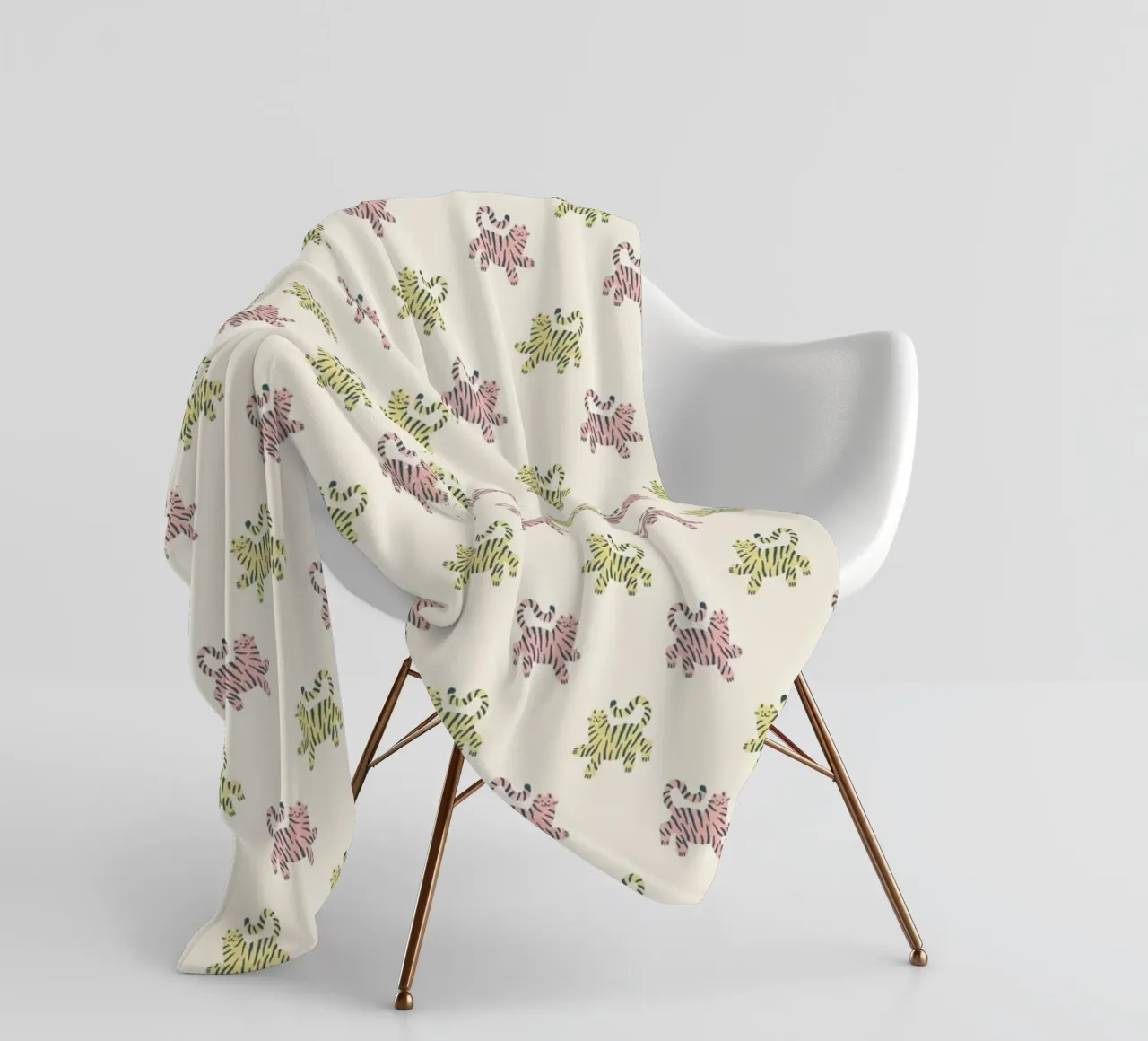 Tiger Pattern No 10 coperta in pile da treechild